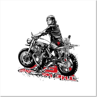 Daryl The Biker Dixon Posters and Art